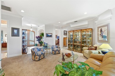 Originally constructed as a builder's model home, 108 Lake on Lake Region Yacht Country Club in Florida - for sale on GolfHomes.com, golf home, golf lot