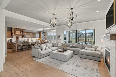 Built by Homes by Chris, this extraordinary 1.5-story home is a on Staley Farms Golf Club in Missouri - for sale on GolfHomes.com, golf home, golf lot