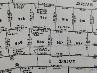 SINGLE LOT or Rare opportunity to own FOUR ADJACENT vacant lots on Lago Vista Golf Club in Texas - for sale on GolfHomes.com, golf home, golf lot