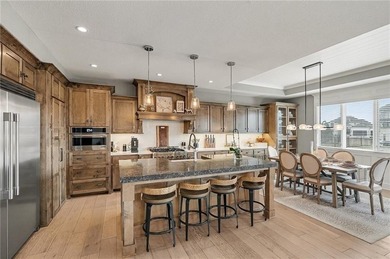 Built by Homes by Chris, this extraordinary 1.5-story home is a on Staley Farms Golf Club in Missouri - for sale on GolfHomes.com, golf home, golf lot