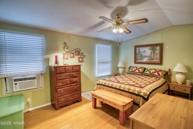 Located in Pinetop Lakes Mobile Homes. Single wide w/shed out on Pinetop Lakes Golf and Country Club in Arizona - for sale on GolfHomes.com, golf home, golf lot