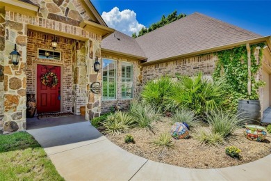 Charming, stone and brick 3 bed, 3 bath home with NO HOA just on Harbor Lakes Golf Club in Texas - for sale on GolfHomes.com, golf home, golf lot