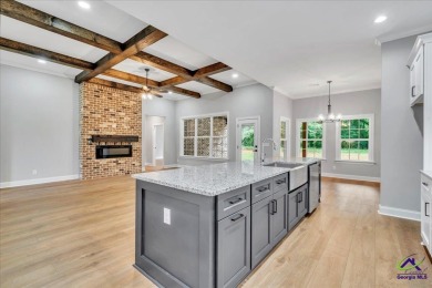 Welcome to your dream home in the sought-after Southern Hills on Southern Hills Golf Club in Georgia - for sale on GolfHomes.com, golf home, golf lot