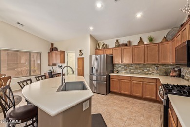 Beautiful Trova Model on the #7 Tee Box of the Lakes Golf Course on Oakwood Golf Club  in Arizona - for sale on GolfHomes.com, golf home, golf lot