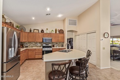 Beautiful Trova Model on the #7 Tee Box of the Lakes Golf Course on Oakwood Golf Club  in Arizona - for sale on GolfHomes.com, golf home, golf lot