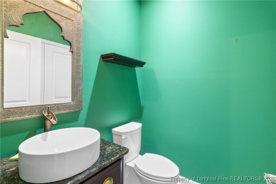 Custom-built golf course home in the highly sought-after, gated on Carolina Trace Country Club in North Carolina - for sale on GolfHomes.com, golf home, golf lot