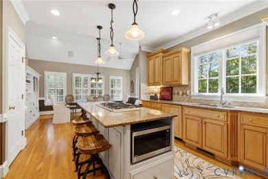 Enjoy First-Floor Living in a Custom Tuckahoe Creek Home at on Independence Golf Club in Virginia - for sale on GolfHomes.com, golf home, golf lot