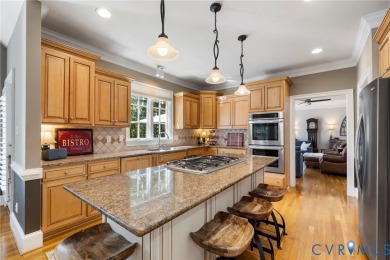 Enjoy First-Floor Living in a Custom Tuckahoe Creek Home at on Independence Golf Club in Virginia - for sale on GolfHomes.com, golf home, golf lot