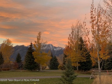 This contemporary home, nestled along the 7th fairway of the on Jackson Hole Golf and Tennis Club in Wyoming - for sale on GolfHomes.com, golf home, golf lot
