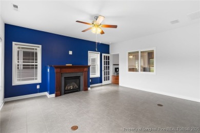 Custom-built golf course home in the highly sought-after, gated on Carolina Trace Country Club in North Carolina - for sale on GolfHomes.com, golf home, golf lot