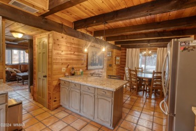 Fully Turnkey FURNISHED! This LOG CABIN, with rec. center on Pinetop Lakes Golf and Country Club in Arizona - for sale on GolfHomes.com, golf home, golf lot