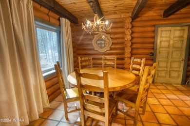 Fully Turnkey FURNISHED! This LOG CABIN, with rec. center on Pinetop Lakes Golf and Country Club in Arizona - for sale on GolfHomes.com, golf home, golf lot