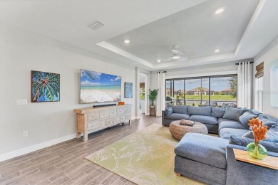 Step into paradise at 3025 Veneto Court, an upgraded on Esplanade Golf and Country at Lakewood Ranch in Florida - for sale on GolfHomes.com, golf home, golf lot