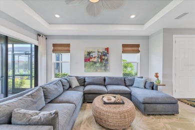 Step into paradise at 3025 Veneto Court, an upgraded on Esplanade Golf and Country at Lakewood Ranch in Florida - for sale on GolfHomes.com, golf home, golf lot