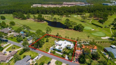 Simply stunning and spacious, custom home situated on a double on Holiday Golf Club in Florida - for sale on GolfHomes.com, golf home, golf lot