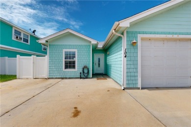 Fall in love with coastal living in this charming 3-bedroom on Palmilla Beach Golf Club in Texas - for sale on GolfHomes.com, golf home, golf lot