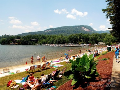 This rare and easily buildable mountain lot sits on the scenic on Rumbling Bald Resort on Lake Lure in North Carolina - for sale on GolfHomes.com, golf home, golf lot