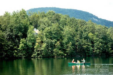 This rare and easily buildable mountain lot sits on the scenic on Rumbling Bald Resort on Lake Lure in North Carolina - for sale on GolfHomes.com, golf home, golf lot