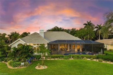ESTATE HOME w/ IMMEDIATE GOLF AVAILABLE ON SIGNATURE HOLE IN THE on Estero Country Club in Florida - for sale on GolfHomes.com, golf home, golf lot