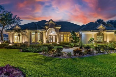 ESTATE HOME w/ IMMEDIATE GOLF AVAILABLE ON SIGNATURE HOLE IN THE on Estero Country Club in Florida - for sale on GolfHomes.com, golf home, golf lot