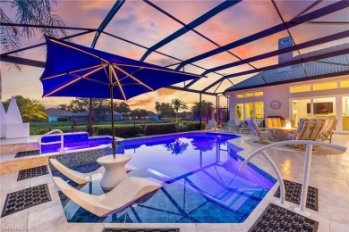 ESTATE HOME w/ IMMEDIATE GOLF AVAILABLE ON SIGNATURE HOLE IN THE on Estero Country Club in Florida - for sale on GolfHomes.com, golf home, golf lot