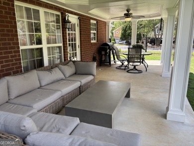Enjoy life in this beautiful all-brick, low maintenance home in on Jennings Mill Country Club in Georgia - for sale on GolfHomes.com, golf home, golf lot