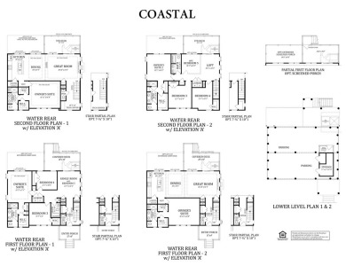 1/1238 Coastal ll Model offered by Gemcraft Homes. Raised Beach on Captains Cove Golf and Yacht Club in Virginia - for sale on GolfHomes.com, golf home, golf lot