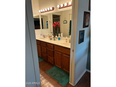 Beautiful Mountain View from this sought after 2 bed, 2 bath, 2 on Sunland Springs Golf Course  in Arizona - for sale on GolfHomes.com, golf home, golf lot