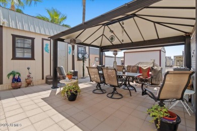 Discover this fully affixed 2 bed, 2 bath home in a vibrant 55+ on 3 Parks Fairways in Arizona - for sale on GolfHomes.com, golf home, golf lot