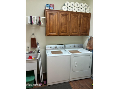 Beautiful Mountain View from this sought after 2 bed, 2 bath, 2 on Sunland Springs Golf Course  in Arizona - for sale on GolfHomes.com, golf home, golf lot