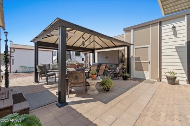 Discover this fully affixed 2 bed, 2 bath home in a vibrant 55+ on 3 Parks Fairways in Arizona - for sale on GolfHomes.com, golf home, golf lot