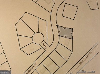 Beautiful lot in Turtle Cove and just minutes from Jackson Lake on Turtle Cove Golf Course in Georgia - for sale on GolfHomes.com, golf home, golf lot