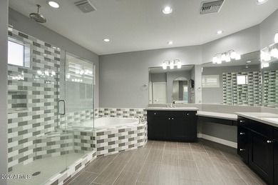 Enjoy mountain views and refined living in the guard-gated on Silverleaf Golf Club in Arizona - for sale on GolfHomes.com, golf home, golf lot