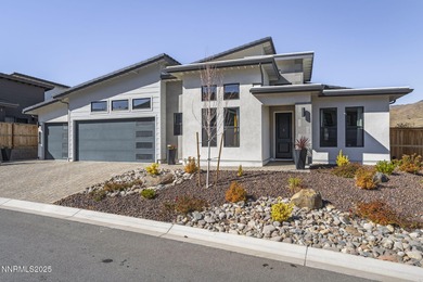 Welcome to this contemporary Somersett home located in the gated on Somersett Country Club in Nevada - for sale on GolfHomes.com, golf home, golf lot