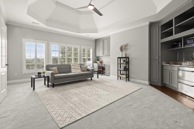 A rare offering - golf course frontage plus $600K+ in luxury on Manor Golf and Country Club in Georgia - for sale on GolfHomes.com, golf home, golf lot