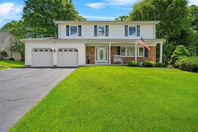 Set on a quiet, tree-lined street in the heart of Stony Point on Patriot Hills Golf Club in New York - for sale on GolfHomes.com, golf home, golf lot