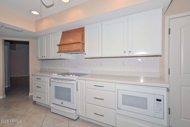 Enjoy breathtaking views and modern updates in this beautifully on Sun City Riverview Golf Course in Arizona - for sale on GolfHomes.com, golf home, golf lot