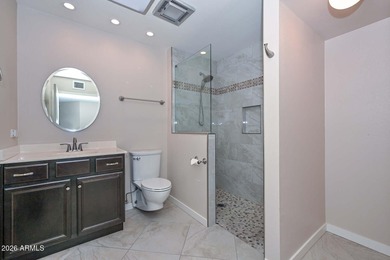 Enjoy breathtaking views and modern updates in this beautifully on Sun City Riverview Golf Course in Arizona - for sale on GolfHomes.com, golf home, golf lot