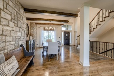 STUNNING is an understatement for this custom 1.5 story home on Staley Farms Golf Club in Missouri - for sale on GolfHomes.com, golf home, golf lot