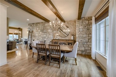 STUNNING is an understatement for this custom 1.5 story home on Staley Farms Golf Club in Missouri - for sale on GolfHomes.com, golf home, golf lot
