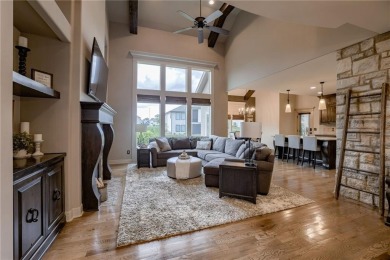 STUNNING is an understatement for this custom 1.5 story home on Staley Farms Golf Club in Missouri - for sale on GolfHomes.com, golf home, golf lot
