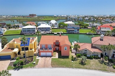 Port Aransas Paradise!  Beautiful canal front shady side home on Palmilla Beach Golf Club in Texas - for sale on GolfHomes.com, golf home, golf lot