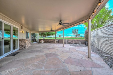 Enjoy breathtaking views and modern updates in this beautifully on Sun City Riverview Golf Course in Arizona - for sale on GolfHomes.com, golf home, golf lot