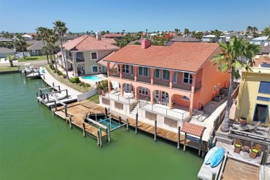 Port Aransas Paradise!  Beautiful canal front shady side home on Palmilla Beach Golf Club in Texas - for sale on GolfHomes.com, golf home, golf lot