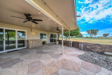 Enjoy breathtaking views and modern updates in this beautifully on Sun City Riverview Golf Course in Arizona - for sale on GolfHomes.com, golf home, golf lot