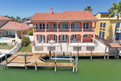 Port Aransas Paradise!  Beautiful canal front shady side home on Palmilla Beach Golf Club in Texas - for sale on GolfHomes.com, golf home, golf lot