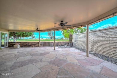 Enjoy breathtaking views and modern updates in this beautifully on Sun City Riverview Golf Course in Arizona - for sale on GolfHomes.com, golf home, golf lot