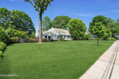 Luxury meets tranquility in this captivating waterfront property on Deal Golf and Country Club in New Jersey - for sale on GolfHomes.com, golf home, golf lot