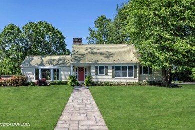 Luxury meets tranquility in this captivating waterfront property on Deal Golf and Country Club in New Jersey - for sale on GolfHomes.com, golf home, golf lot