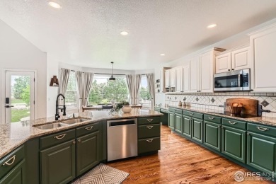 Stunning former model home with countless upgrades & design on Bella Rosa Golf Course in Colorado - for sale on GolfHomes.com, golf home, golf lot